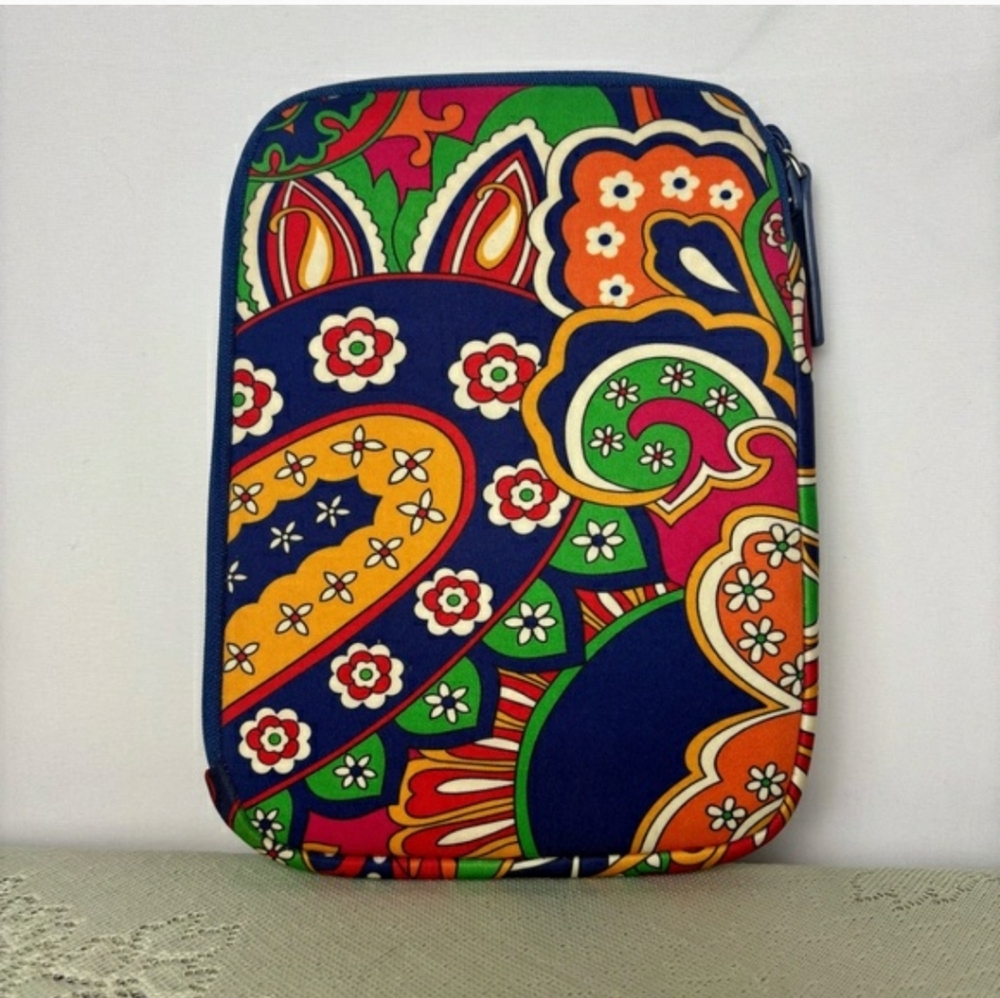 Vera Bradley Paisley Multicolor Paisley Tablet Case Holder - Picture 2 of 16